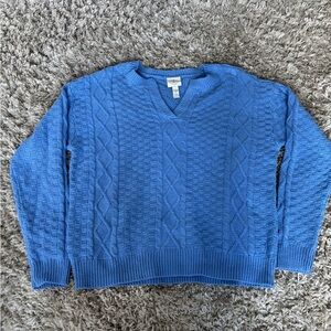 Blue Knit Sweater
